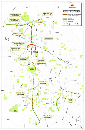 Waterhouse trail map.