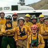 First-time firefighter aims to keep green from turning black