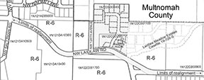 laidlaw development map