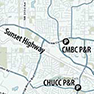 TriMet Park & Ride lots are in Cedar Mill/Hills, not Portland
