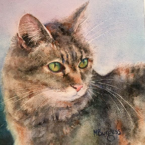 Nancy's Topaz, by Mary Burgess