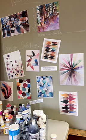 studio wall