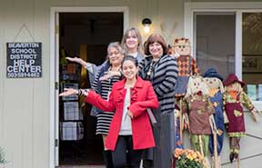 HELP Center staff celebrate their new home