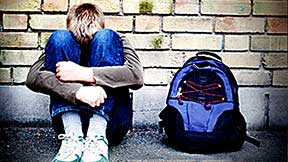 Homeless child.