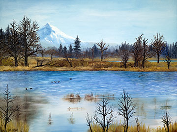 Tualatin Wildlife Refuge, by DK Bolgat