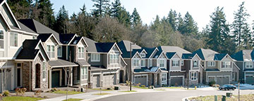 row of houses