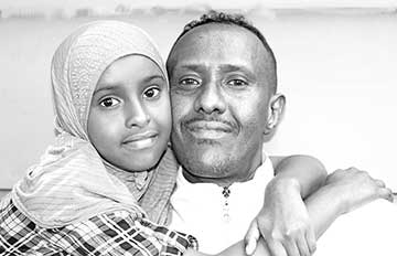 dad and daughter