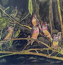 Bird painting
