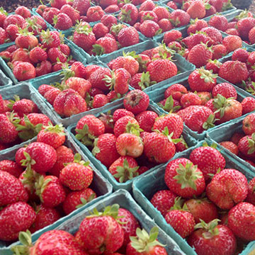strawberries