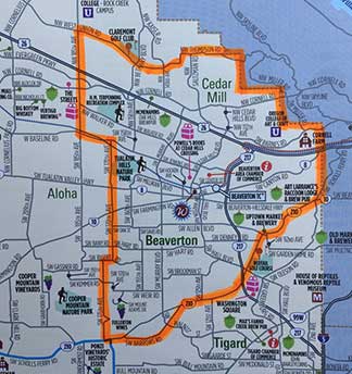 Viva area map
