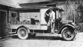 West Hills Dairy truck