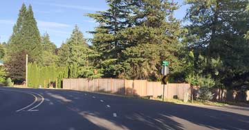 Dave Weis says he&rsquo;s repaired or replaced his fence about six or seven times since he has lived here.