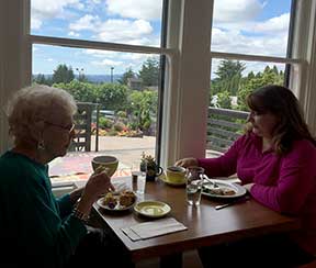 Cafe customers