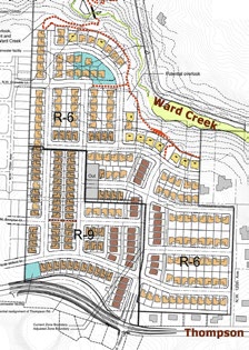 Thompson woods development map