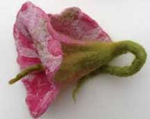 Flower felting