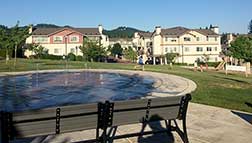 Timberland splashpad