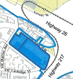park way mixed use map