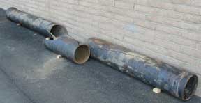 broken pipe