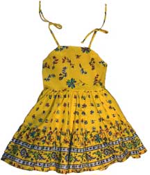 yellow dress