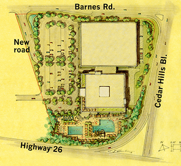 Life Time Fitness proposed map