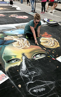 chalk art