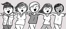 Dancing.