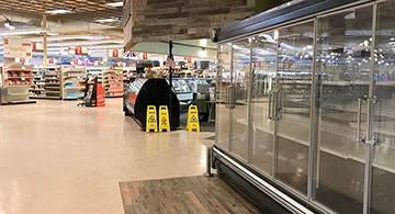 Bales refrigerated section