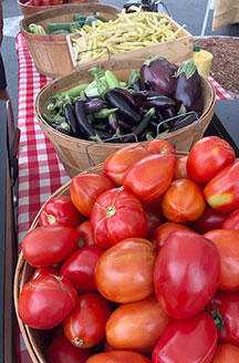 Cedar Mill Farmer's Market produce