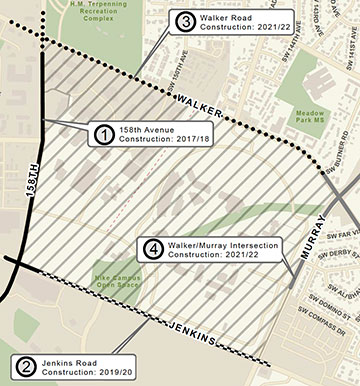 Nike development map