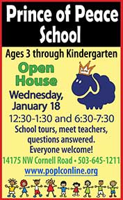 Prince of Peace preschool ad
