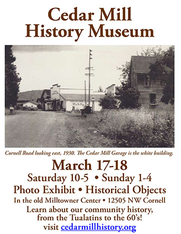 Cedar Mill History Museum