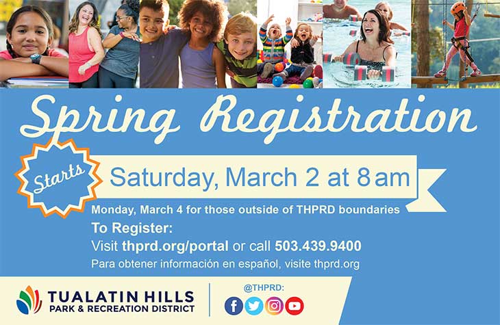 THPRD Registration