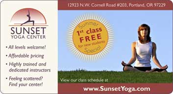 Sunset Yoga