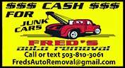 Fred's Auto Removal