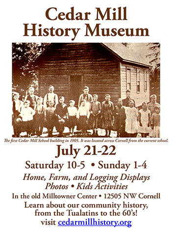 Cedar Mill History Museum