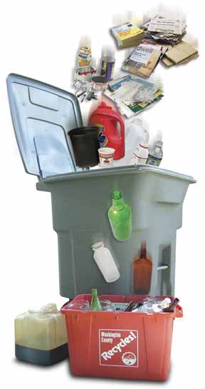 recycling rollcart