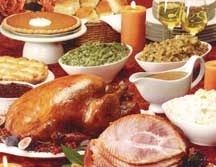 Bales Thanksgiving dinner