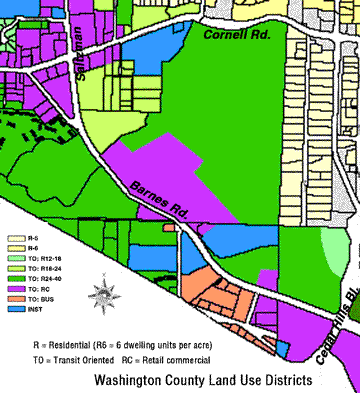 Washington County Land Use Districts