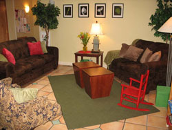 Monika's House living room