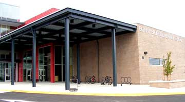Bonny Slope School entrance 
