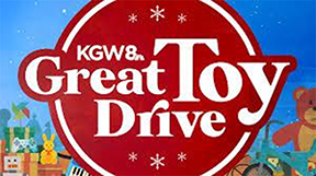 KGW Great Toy Drive logo