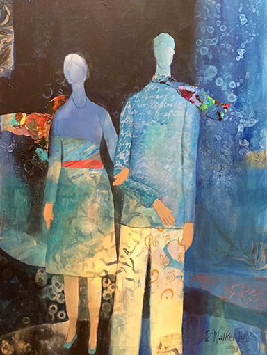 Liz Walker acrylic