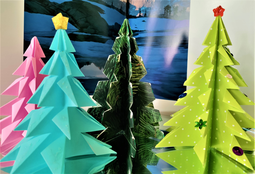 kirigami trees