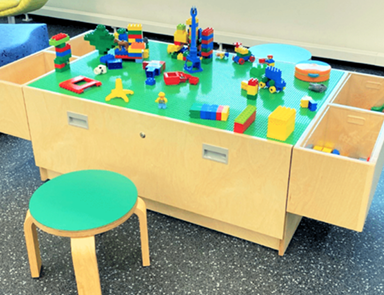 children's discovery table