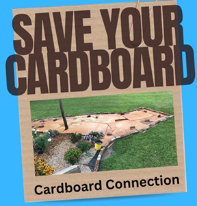 save your cardboard sign