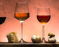 wine glasses