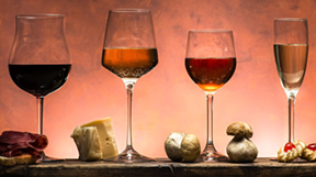 wine glasses
