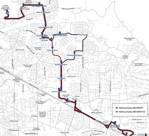 shuttle map
