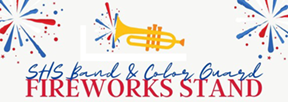 sunset band fireworks stand logo