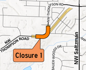 thompson detour map